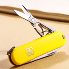 Складной швейцарский нож Victorinox Vx06223.8 Classic SD 7 функций 58 мм желтый - изображение 7
