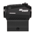 Приціл коліматорний або лазерний приціл Sig Sauer Optics Romeo 5 1x20mm Compact 2 MOA Red Dot SOR52001 black - зображення 3