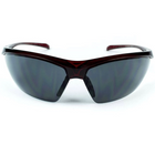 Тактичні окуляри стрілкові захисні Global Vision Lieutenant UV400 сірий - зображення 3
