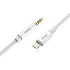 Кабель HOCO AUX to Lightning UPA19 1M silver