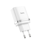 Адаптер HOCO мережевий Smart FCP/AFC C12Q 1USB 3A 18W QC3.0 white