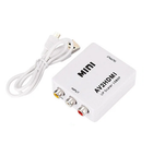 AV RCA - HDMI конвертер видео аудио FullHD 1080p белый