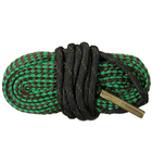 Протяжка шнур змейка для чистки ствола оружия 5.56мм калибра зеленая - изображение 1