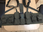 Жилет розвантажувальний військовий Ремінно-плечова система Tactical vest оливковий - зображення 4