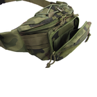 Сумка тактическая военная на пояс Camo Military Gear Kangoo 3л WZ Pantera камуфляж - изображение 11