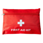 Аптечка первой помощи универсальная "First aid kit" Красная 14х20см, аптечка медицинская с наполнением (1009622-Red) - изображение 5