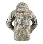 Куртка военная тактическая на флисе YAKEDA SoftShell S Multicam (YAM2888979-5) - изображение 2