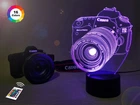 3d світильник "Фотоапарат" 3DTOYSLAMP