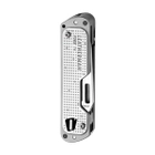 Складной нож мультиинструмент Leatherman 832686 Free T4 11 функций 93 мм серебристый - изображение 3
