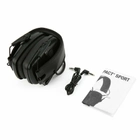 Активні навушники для стрільби з кріпленням на шолом Howard Impact Sport Black (12588kr) - зображення 15