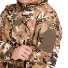 Куртка військова тактична флісова чоловіча тепла SP-Sport ZK-20 розмір XL камуфляж Multicam - зображення 3