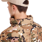 Куртка военная тактическая флисовая мужская теплая SP-Sport ZK-20 размер XXL камуфляж Multicam - изображение 4