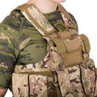 Разгрузочный жилет универсальный, разгрузка тактическая на 6 карманов Military Rangers ZK-5517 камуфляж - изображение 3