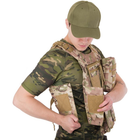 Разгрузочный жилет универсальный, разгрузка тактическая на 4 кармана Military Rangers ZK-5516 камуфляж - изображение 8