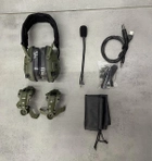 Тактические активные наушники HD-16 с шумоподавлением, универсальное крепление, на голову и шлем, блютуз, - изображение 5