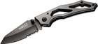 Нож складной Neo tools с фиксатором, титановый - изображение 1