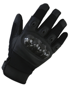 Рукавички тактичні KOMBAT UK Predator Tactical Gloves XL-XXL, чорні - изображение 1