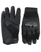 Рукавички тактичні KOMBAT UK Predator Tactical Gloves XL-XXL, чорні - изображение 2