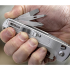 Складной нож мультиинструмент Leatherman 832655 Free K2x 9 функций 115 мм silver - изображение 3