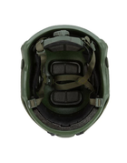Балістичний шолом-каска Fast кольору олива стандарту NATO (NIJ 3A) M/L - зображення 5