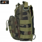 Военная тактическая сумка военный рюкзак на плечо GFC Tactical EDC Chest Pack Molle Assault Range Bag 26x20x11 см 4,5л - изображение 8