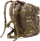 Американский тактический рюкзак Molle Army Assault QT&QY 45 литров Camo - изображение 3