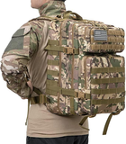 Американський тактичний рюкзак Molle Army Assault QT&QY 45 літрів Camo - зображення 4