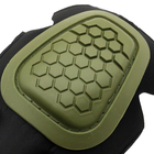 Тактические защитные наколенники налокотники Han-Wild G4 Green защитные с креплением на тактическую одежду TR_9877-42394 - изображение 4