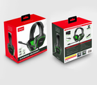 Провідні навушники iPega PG-R006 з регульованим мікрофоном для геймерів Чорно-Зелений - зображення 6