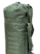 Військовий баул Олива 100 л, тактична транспортна сумка-баул - зображення 7