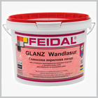 Акрилова глянцева лазур GLANZ Wandlasur Feidal 2,5л