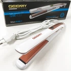Праска-щипці для випрямлення волосся Geemy White GM-430 з LCD дисплеєм та регулюванням температури (227585053zas)