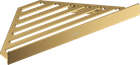 Поличка кутова Hansgrohe AddStoris 14.8 х14.8 x 30.5 см Polished Gold Optic 41741990