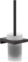 Йоржик підвісний Hansgrohe AddStoris Matt Black/скло 41752670