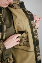 Тактическая женская военная форма комплект костюм, ( Китель + Штаны ), Камуфляж: Пиксель ВСУ ММ-14 , Размер: M - изображение 10