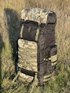 Рюкзак тактичний військовий 100 літрів із вологовідштовхувальної тканини - зображення 1