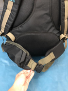 Універсальний туристичний рюкзак 85 літрів з вологовідштовхувальної тканини похідний - зображення 4