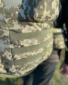 Рюкзак тактический военный 100 литров из влагоотталкивающей ткани хаки - изображение 9