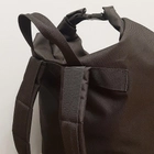 Рюкзак для речей із прогумованного оксфорду, речовий тактичний мішок на 45 літрів Melgo чорний - зображення 3