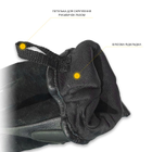 Перчатки зимние тактические из кожи на флисовой подкладке GlovesUA мод.312-б Черный 9 - изображение 8
