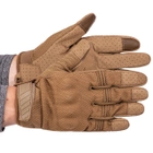 Міцні тактичні рукавички із закритими пальцями Рукавички для військових TACTICAL Хакі (BC-8816) L - зображення 1