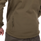 Флісова куртка тактична чоловіча військова Куртка на флісі з капюшоном TACTICAL Олива (5707) XXL - зображення 10