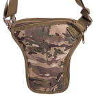 Компактная тактическая военная сумка на пояс через плечо SILVER KNIGHT 30 x 25 x 6,5 см Камуфляж (Y-176) - изображение 5