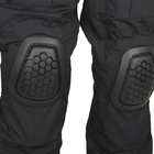 Тактические защитные наколенники налокотники Han-Wild GEN2 Black защитное снаряжение на тактическую одежду (SK-9873-42396) - изображение 2