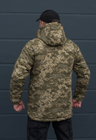 Куртка тактична зимова на блискавці з капюшоном XXXL gaubica pixel - зображення 3