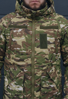 Куртка зимняя тактическая на молнии с капюшоном XS multicam - изображение 7