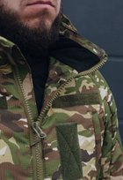 Куртка зимняя тактическая на молнии с капюшоном XS multicam - изображение 11