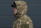 Куртка тактична зимова на блискавці з капюшоном S gaubica pixel - зображення 14
