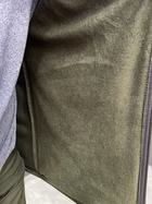 Куртка тактична, Softshell, колір Олива, розмір XL, демісезонна флісова куртка для військових Софтшел - зображення 7