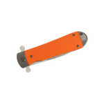 Нож складной карманный, туристический Flipper Adimanti Samson-OR Orange 212 мм - изображение 5